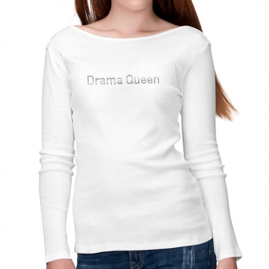 Noble luxury ladies shirt long sleeve - Drama Queen