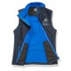 Riding vest RIDE-PERFORMANCE RX in softshell with reflective design - navy/royal - REFLECTION SERIES